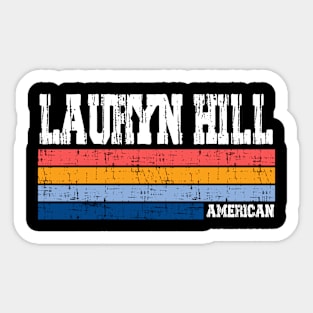 Lauryn Hill // Retro Style Sticker